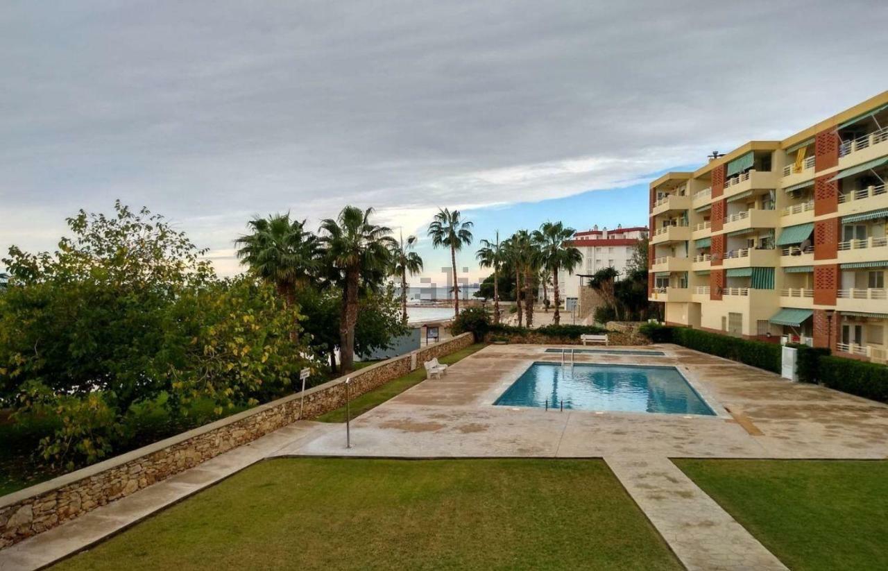 Primera Linea De Mar Con Piscina En Ebrehogar Сан-Карлос-де-ла-Рапіта Екстер'єр фото